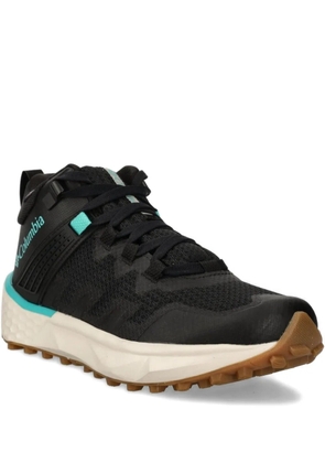 Columbia lace-up textured sneakers - Black
