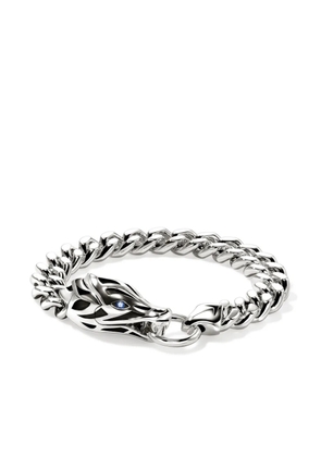 John Hardy sterling silver Naga sapphire bracelet