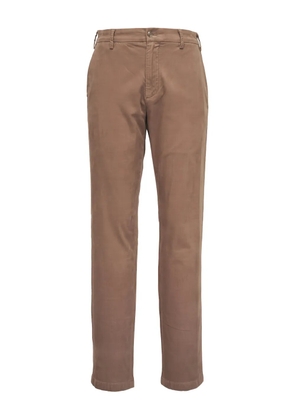 Peter Millar belt loops-detail trousers - Brown