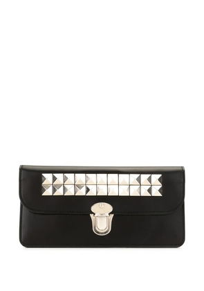 Comme Des Garçons Wallet studded leather wallet - Black