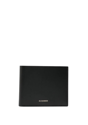 Jil Sander bi-fold logo-debossed wallet - Black
