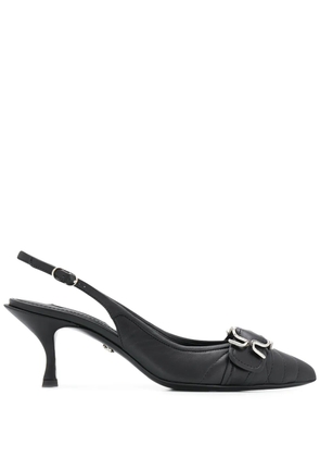 Dolce & Gabbana Devotion matelassé slingback pumps - Black