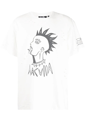 Haculla Hac Punk cotton T-Shirt - White