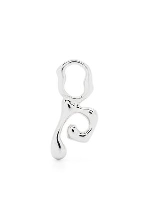 Maria Black Fluent letter P charm - Silver