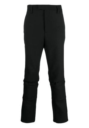 AMBUSH panelled slim-fit trousers - Black