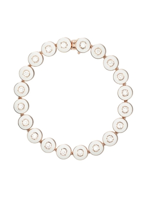 Selim Mouzannar 18kt rose gold diamond Mina bracelet - Pink