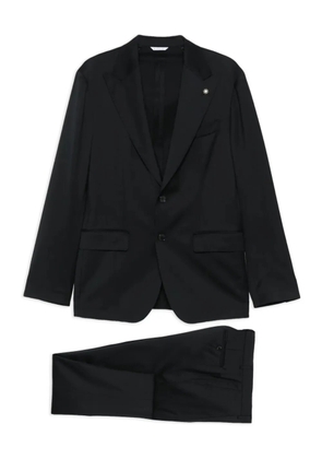 Manuel Ritz single-breasted suit - Black
