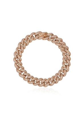 SHAY 18K gold and diamond link bracelet