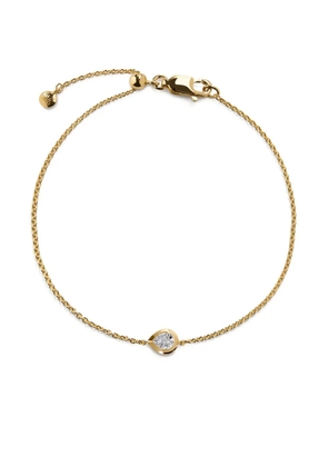 Monica Vinader Pear Diamond bracelet - Gold