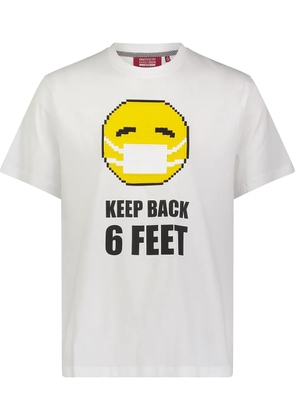 Mostly Heard Rarely Seen 8-Bit Keep Back cotton T-shirt - White