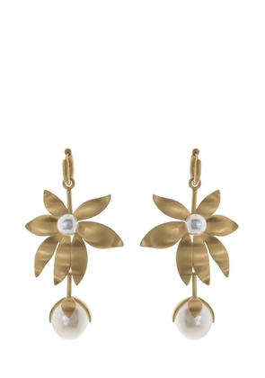 Irene Neuwirth 18kt yellow gold Golden Blossom earrings