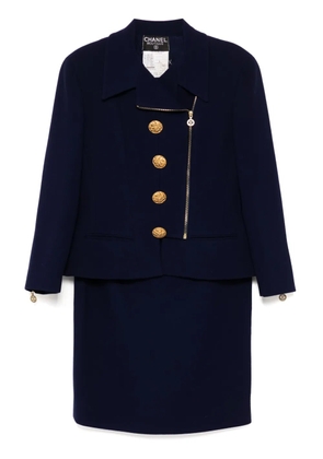 CHANEL Pre-Owned 1990-2000s suit jacket skirt - Blue