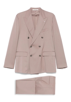 Tagliatore wool suit - Pink
