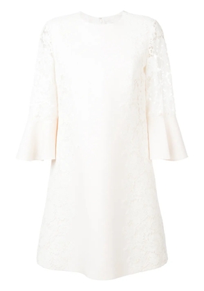 Valentino Garavani heavy lace dress - Neutrals