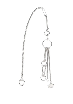 Valentino Garavani statement-charms keychain - Metallic