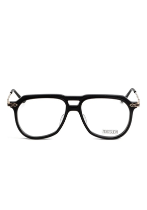Matsuda browline glasses - Black