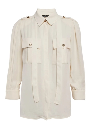 Elisabetta Franchi pre-owned button-up shirt - Neutrals