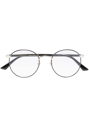 Gucci Eyewear oval-frame glasses - Black