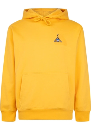 Palace Tri-Smiler graphic-print hoodie - Yellow