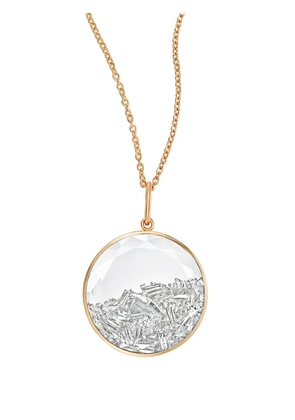 Moritz Glik 18kt yellow gold diamond shaker pendant necklace