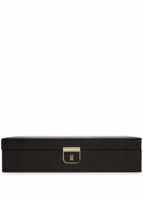WOLF medium Palermo jewellery box - Black