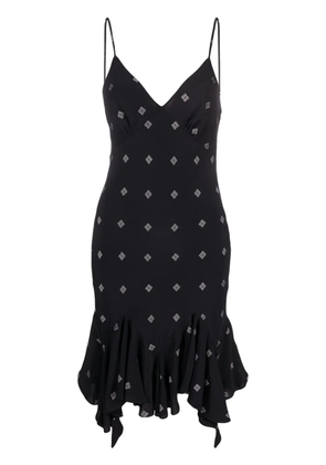 Givenchy 4G silk short dress - Black