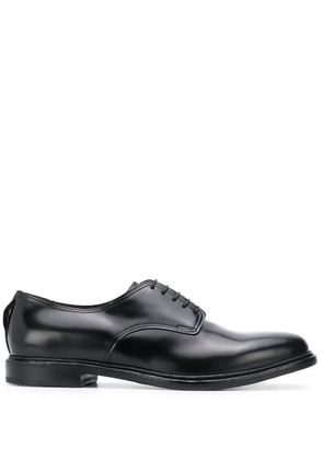 Dell'oglio patent derby shoes - Black