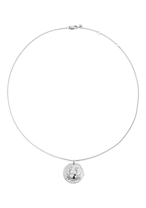 Monica Vinader Cancer Zodiac pendant necklace - Silver