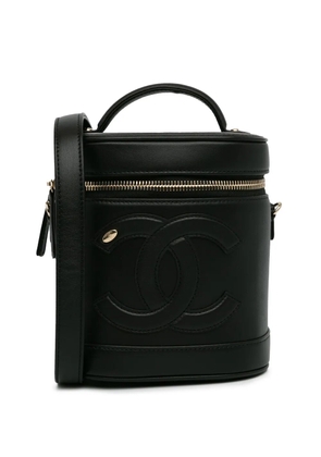 CHANEL Pre-Owned 2019 CC Lambskin Vanity Case satchel - Black