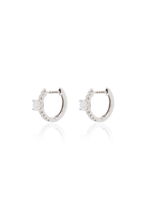 Anita Ko 18kt gold diamond-embellished earrings - Silver