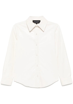 Cynthia Rowley leather shirt - White