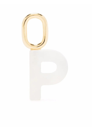 Maria Black Lucid Letter P charm - White