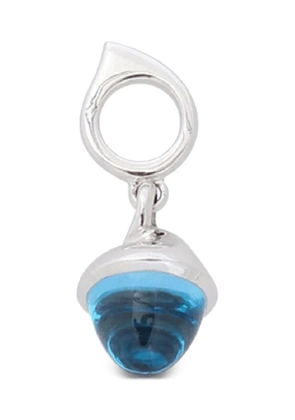 TAMARA COMOLLI 18K white gold Mikado Flamenco topaz pendant - Silver