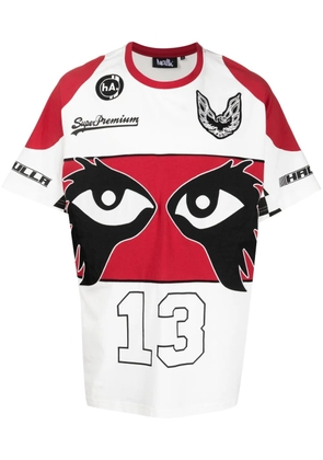 Haculla Super Premium Racer colour-block T-shirt - White