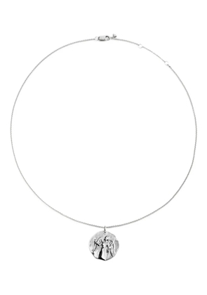 Monica Vinader Virgo Zodiac necklace - Silver