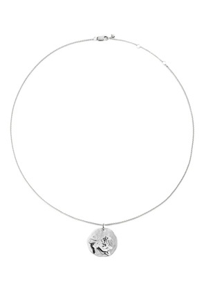 Monica Vinader Leo Zodiac pendant necklace - Silver