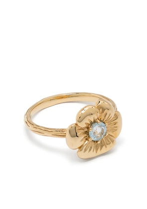 Aurelie Bidermann 18kt yellow gold topaz Bouquet ring