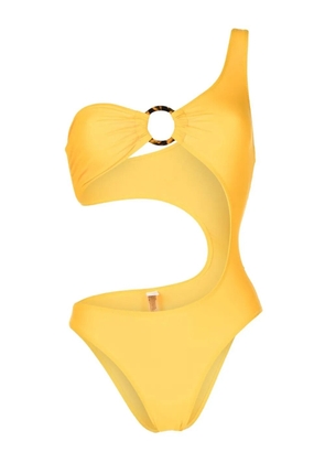 Solid & Striped The Astrid one-shoulder one-piece - Yellow
