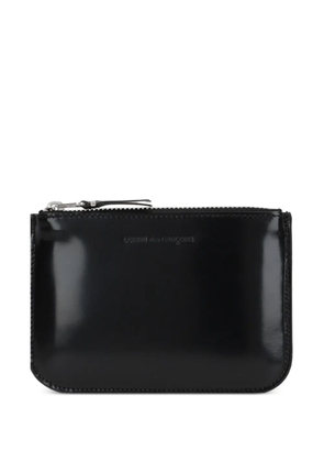 Comme Des Garçons Wallet top zip coin purse - Black