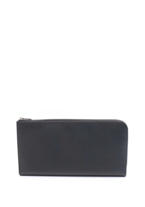 Hermès Pre-Owned 2017 Epsom Remix Combine Zipper Wallet long wallets - Black