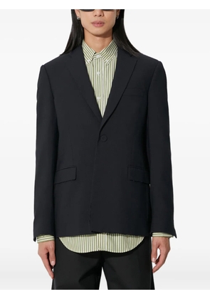 424 single-button blazer - Blue