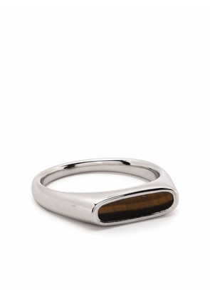 Tom Wood Mario tiger eye ring - Silver