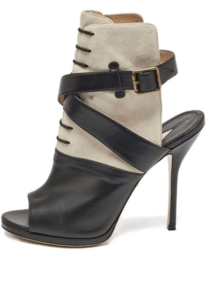 Paul Andrew 120mm buckle strap sandals - Black