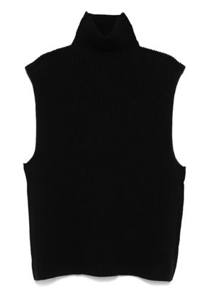 Marni ribbed virgin wool vest - Black