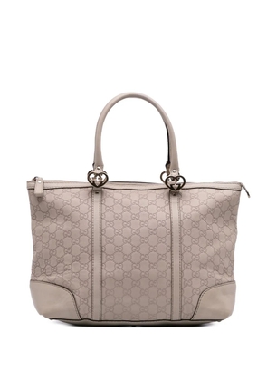 Gucci Pre-Owned 2016-2025 Guccissima Lovely Heart tote bag - Brown