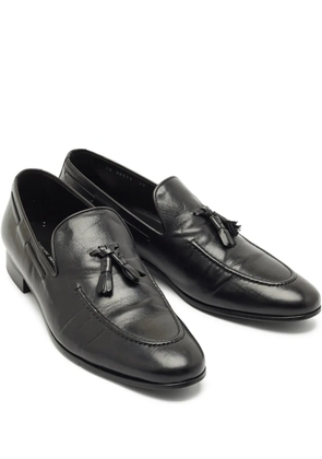 Giuseppe Zanotti Vintage leather loafers - Black