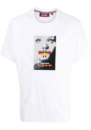 Mostly Heard Rarely Seen 8-Bit Silence short-sleeved T-shirt - White
