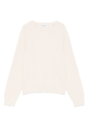 Marc O'Polo ribbed crew-neck sweater - Neutrals
