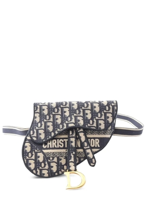 Christian Dior Pre-Owned 2010-2025 Oblique Canvas Saddle belt bag - Brown