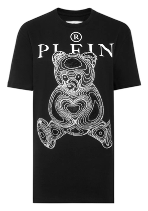 Philipp Plein logo-print cotton T-shirt - Black